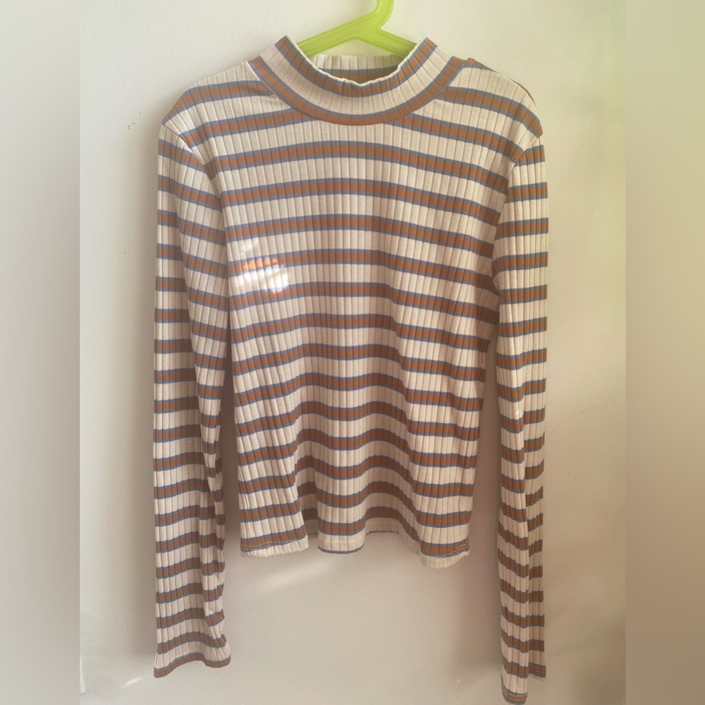 colorful striped top